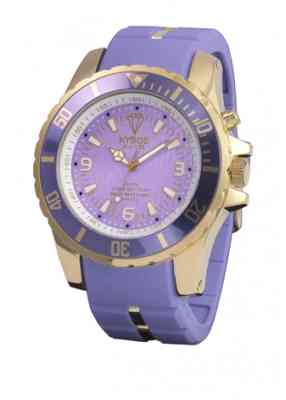 Фиолетовые наручные часы диаметр 48мм