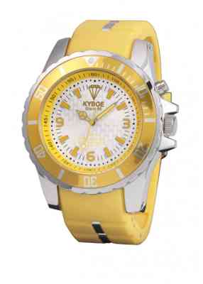 Наручные часы Kyboe желтого цвета