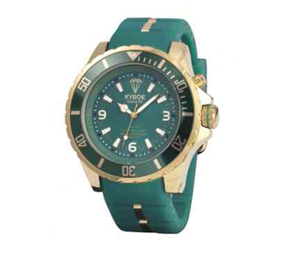 Зеленые часы Kyboe Gold series KG.003