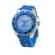Синие наручные часы Kyboe с голубым циферблатом